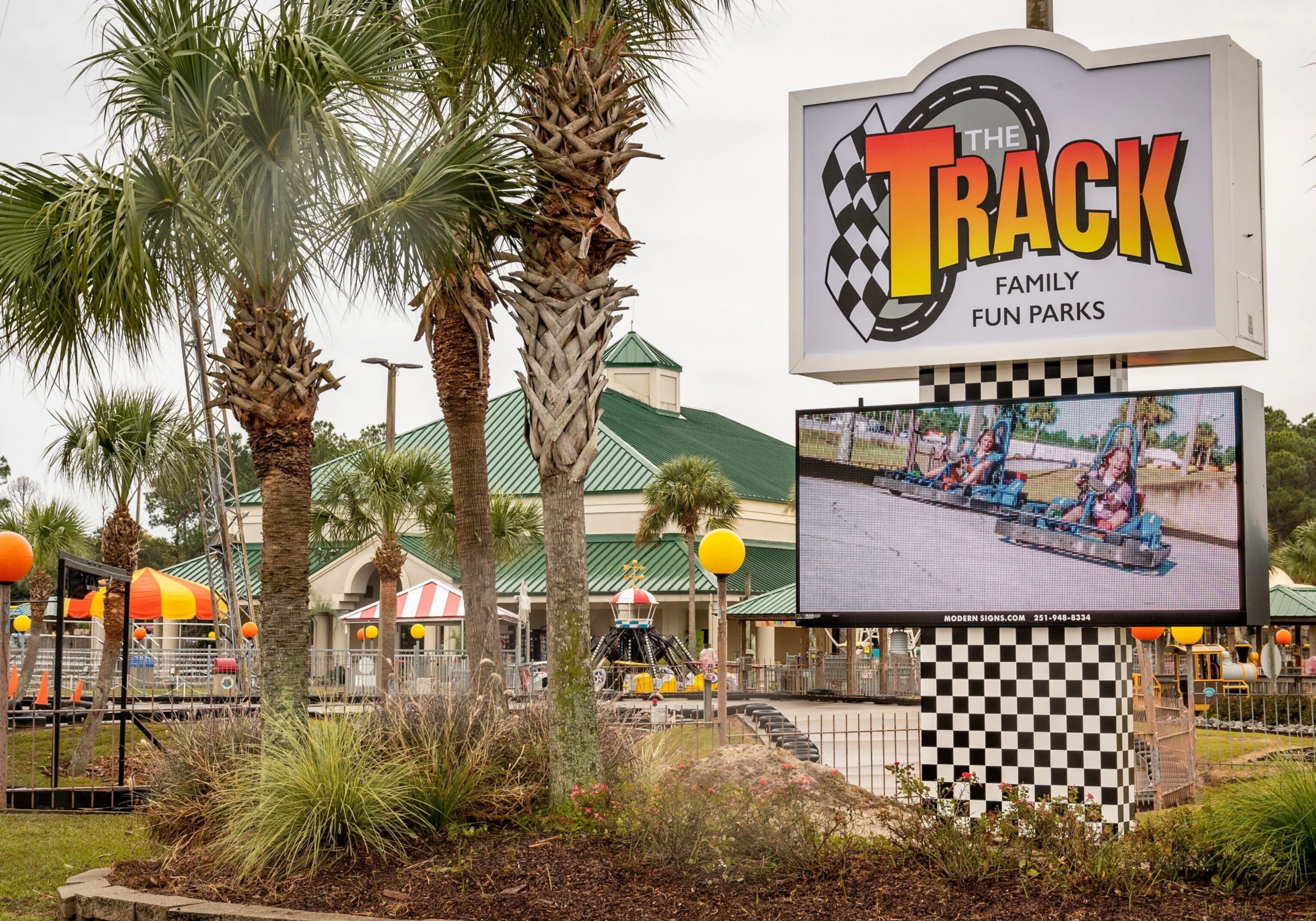 The Track Family Fun Park go karts and attractions in Destin Florida